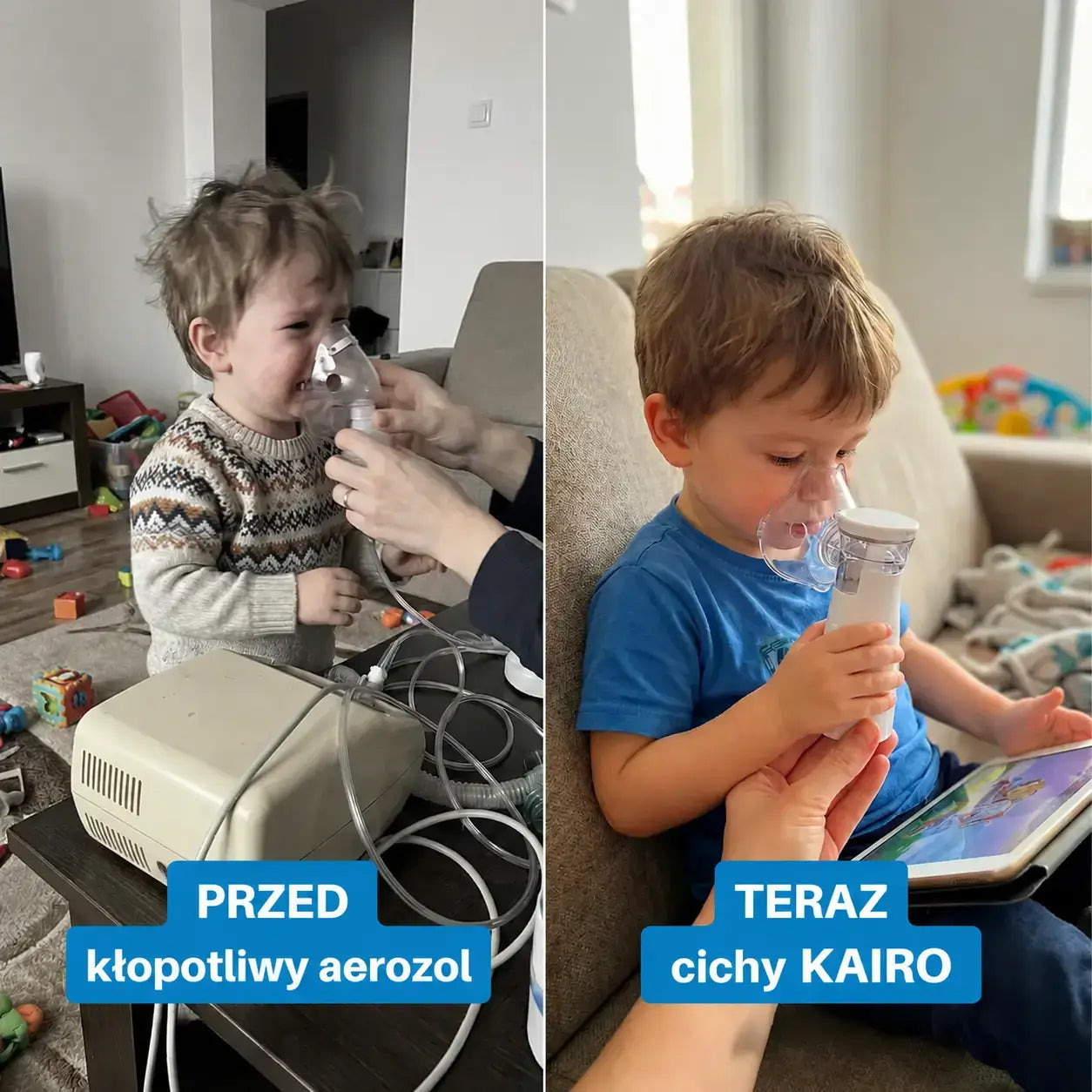 Inhalator dla dzieci i dorosłych - 30% taniej 🎉