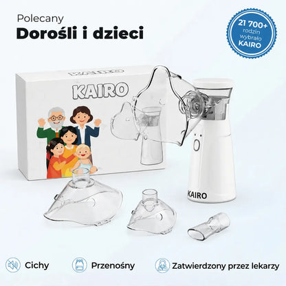 Inhalator dla dzieci i dorosłych - 30% taniej 🎉